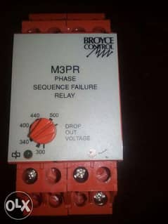 M3PR Phase sequence failure relay 0