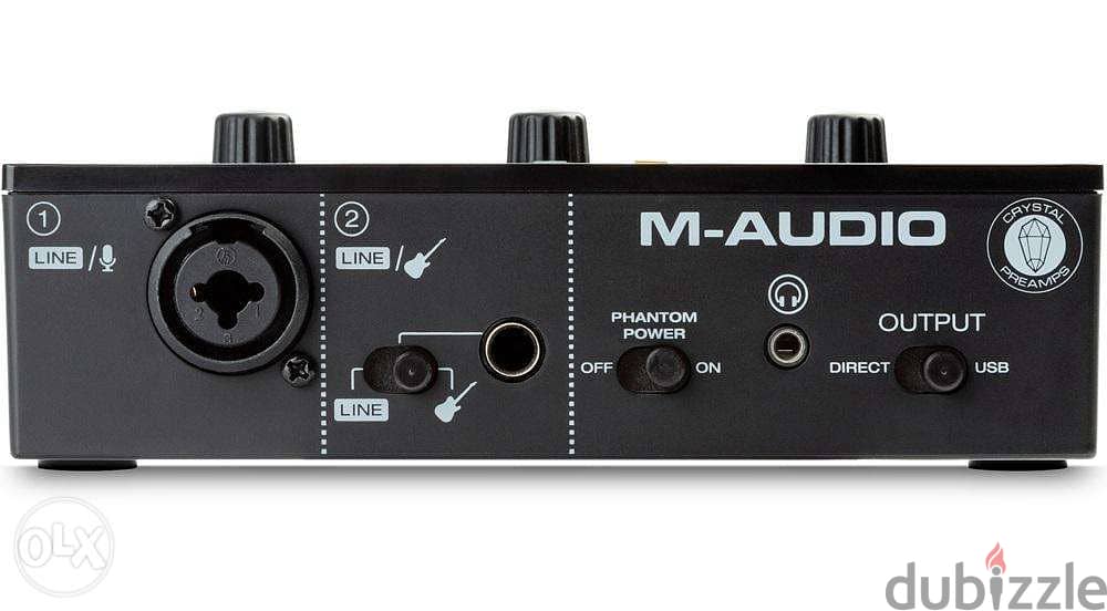 M-Audio M-Track Solo USB Audio Interface,2-in/2-out 2-channel,maudio 3