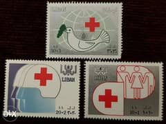 لبنان مجموعة الصليب الأحمر ١٩٨٨ 0
