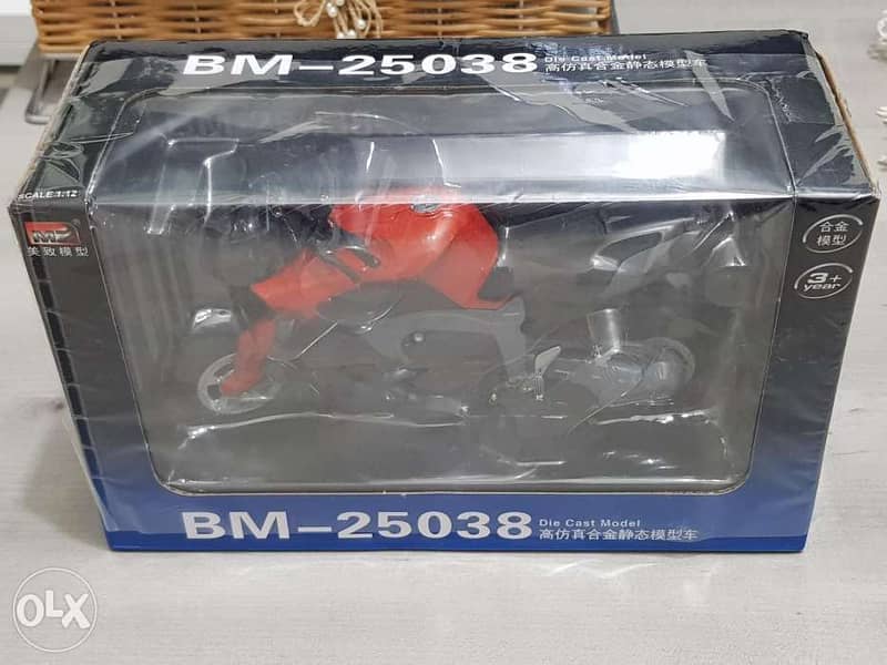 1/12 MZ BMW K1300R diecast Motorcycle 0