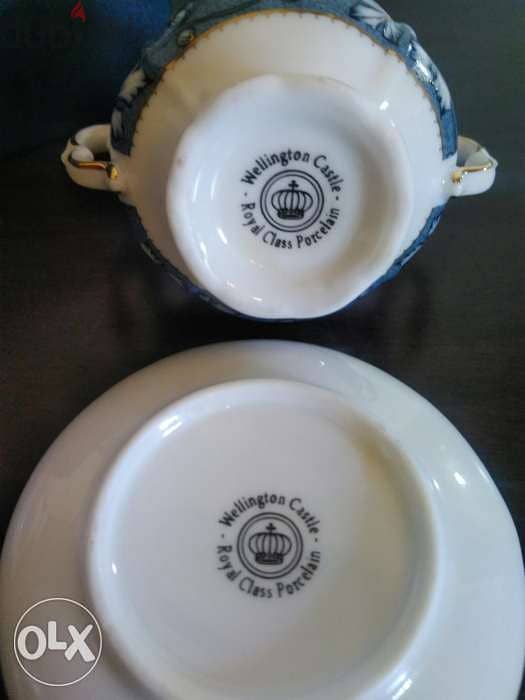 Vintage Sugar Bowl - Wellington Castle Royal - Class Porcelain 4