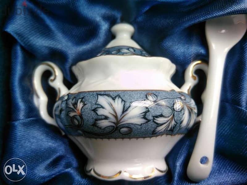 Vintage Sugar Bowl - Wellington Castle Royal - Class Porcelain 6