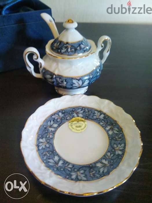 Vintage Sugar Bowl - Wellington Castle Royal - Class Porcelain 7