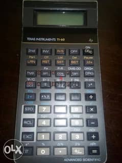 advanced scientific calculator texas instruments TI-60