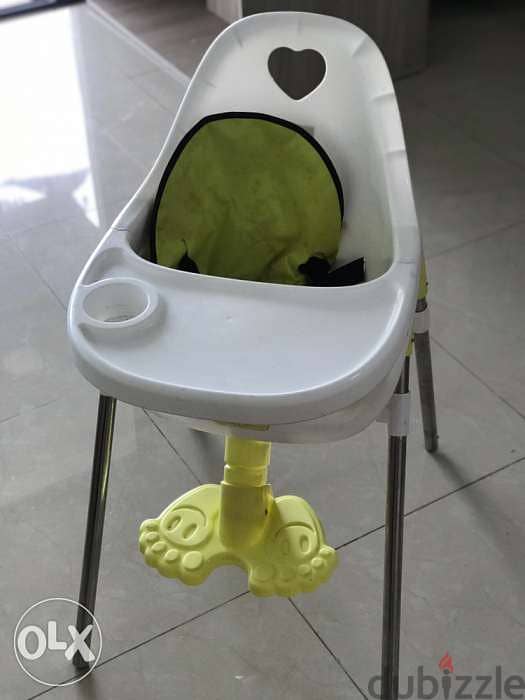 highchair baby like new 0