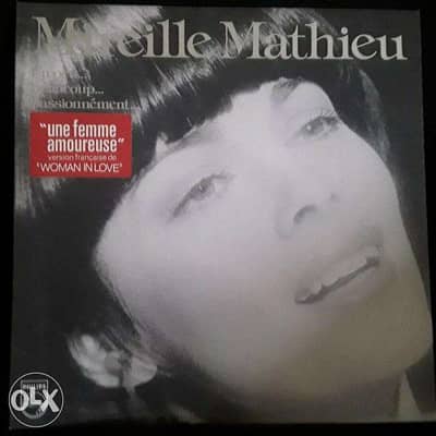 mireille mathieu "un peu beaucoup passionnement" vinyl