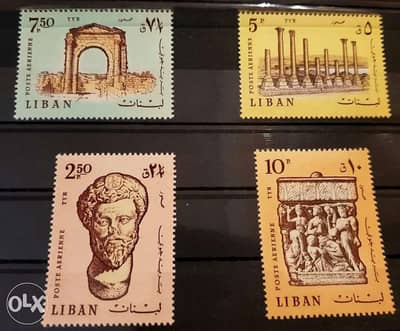 طوابع أثار صور سنة ١٩٦٨ MNH