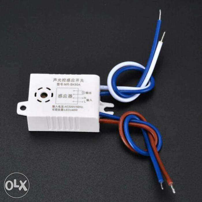 220V Module Detector Auto On Off Intelligent Sound Voice Sensor 4