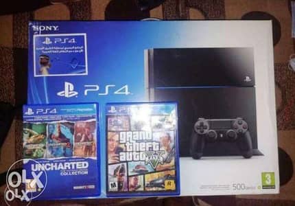 Ps4 fat open box with warranty