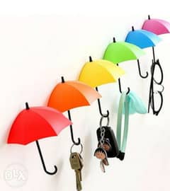 Colorful umbrellas strong hooks hangers 1 for 1$ 0