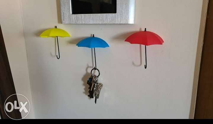 Colorful umbrellas strong hooks hangers 1 for 1$ 2