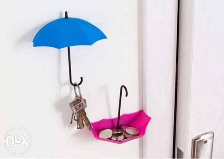 Colorful umbrellas strong hooks hangers 1 for 1$ 4