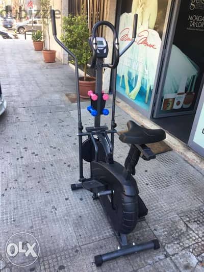 elleptical bike fitness line like new