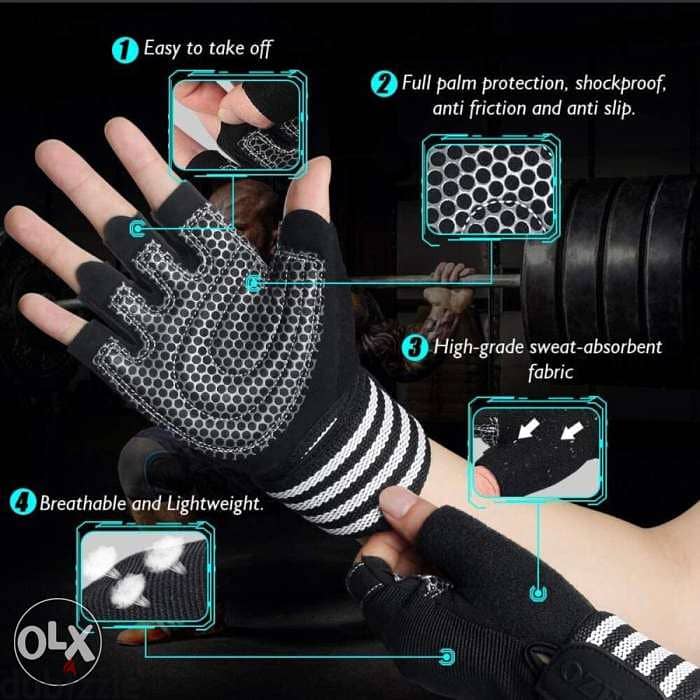 Weightlifting Gloves with Wrist Support | Gym Gloves for Weight Liftin 1
