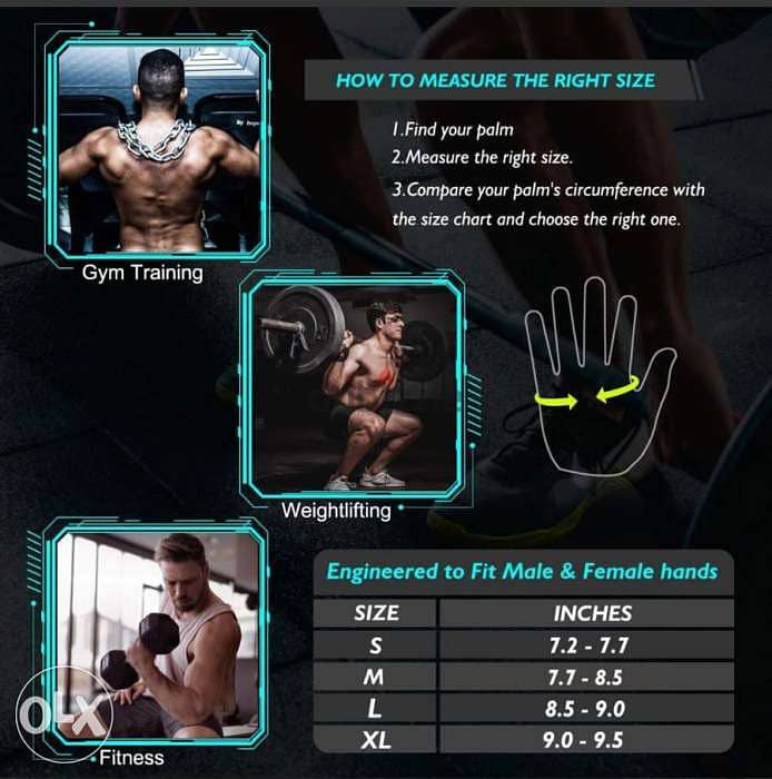 Weightlifting Gloves with Wrist Support | Gym Gloves for Weight Liftin 4