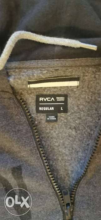 Men's RVCA Apex Zip Pullover Hoodie 1