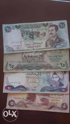 عملة عراقية سعرهم 9$