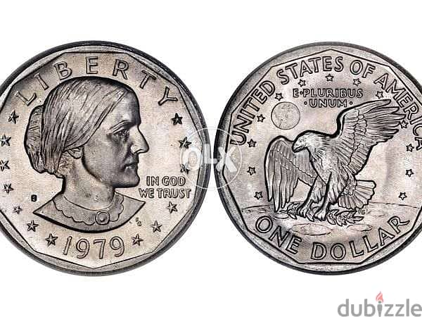 coin one dollar Susan B 1979 0