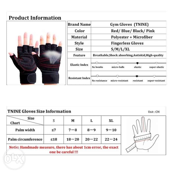 Weightlifting fitness gloves for 9$ 3