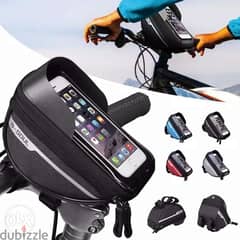 Bike Head Handlebar Mobile Phone Bag Waterproof for 6$ 0