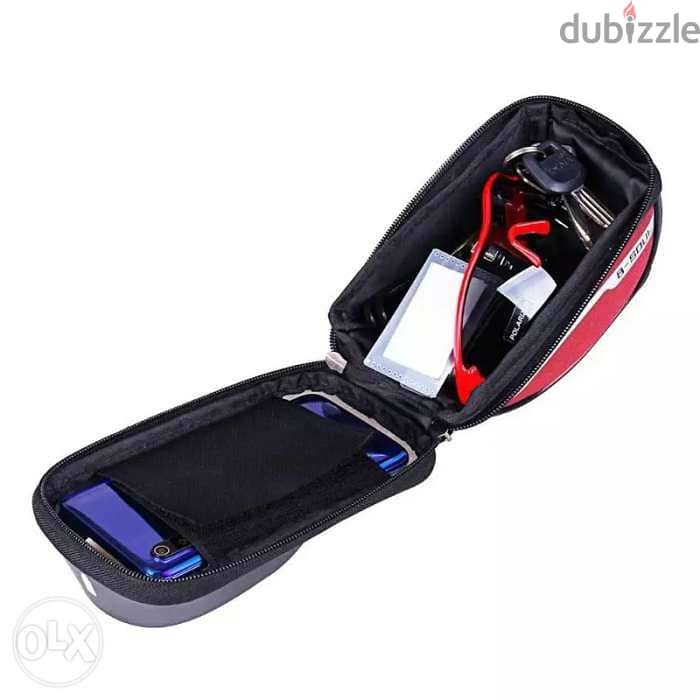 Bike Head Handlebar Mobile Phone Bag Waterproof for 6$ 4