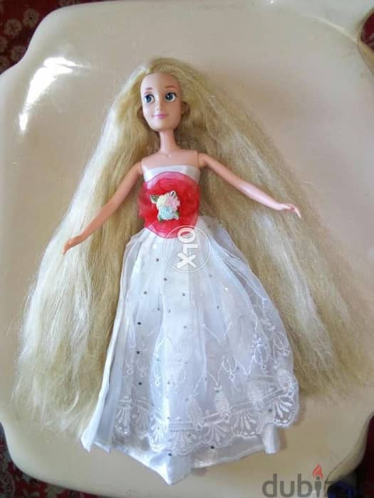 Princess RAPUNZEL TANGLED doll long hair bending legs ball neck=15$ 5