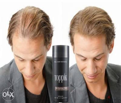 Toppik hair fiber توبيك فايبر لملأ فراغات الشعر و اللحية