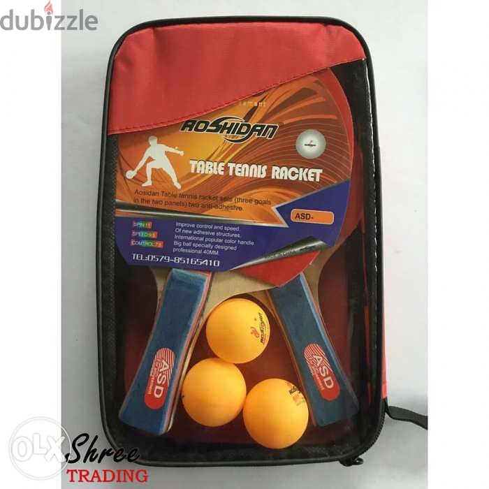 ASD Table Tennis Rackets With FREE 3 pingpong balls 0