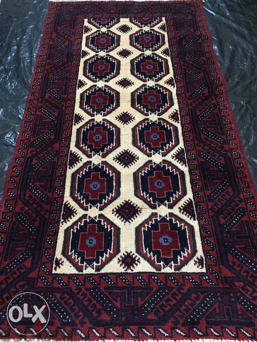 سجاد عجمي100/183 Hand made. persian carpet. tapis 4