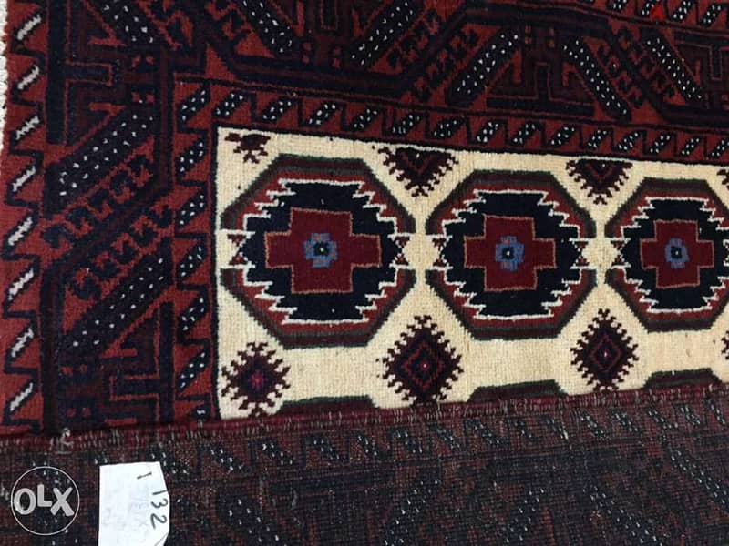 سجاد عجمي100/183 Hand made. persian carpet. tapis 7