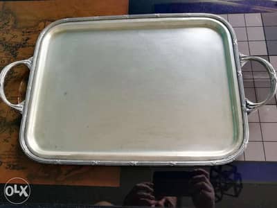 Silver plated tray