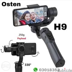 H9 3-Axis Handheld Gimbal Stabilizer Lightweight Foldable Gimbal for i