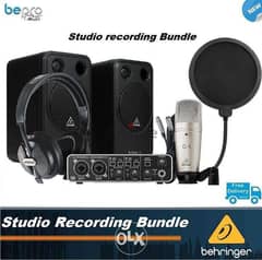 Full Audio Studio recording bundle, Full package studio recording