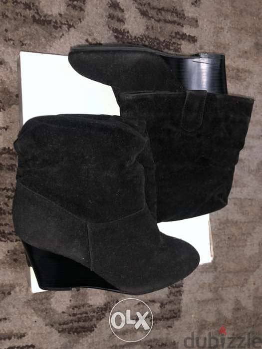 women clothing, shoes, high boots, black color 4