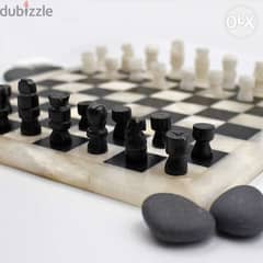 Chess set Marble Onyx