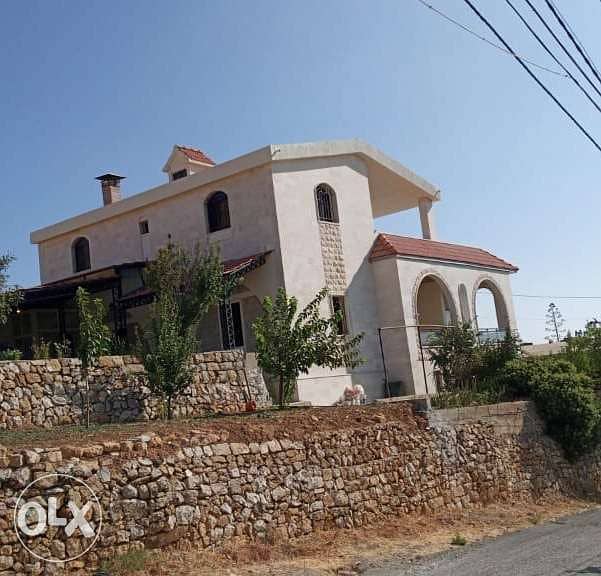 Furnished villa in Mreijatt, Bekaa for rent daily, weekly or monthly 0