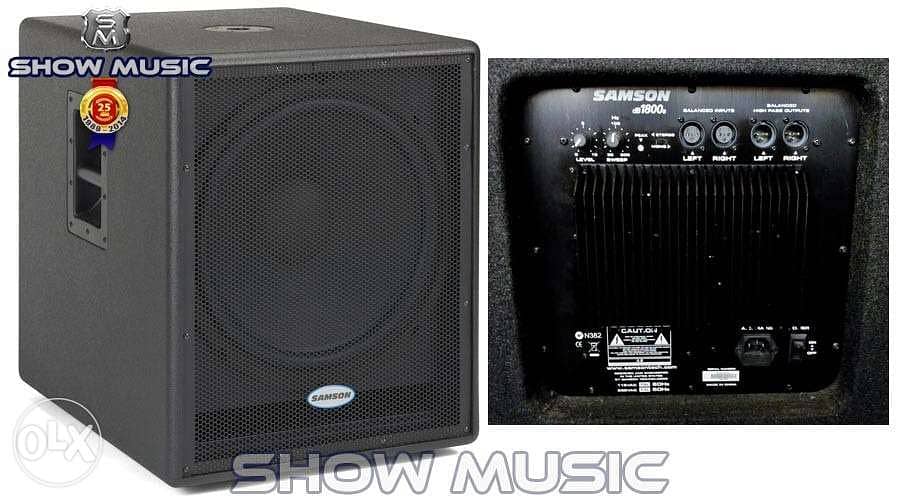 powered Subwoofer 1800a 1
