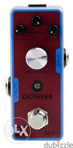 Digital Octave Guitar Octaver Effect Pedal True Bypass