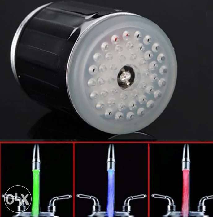 LED Light Water Faucets Tap rgb colours 2