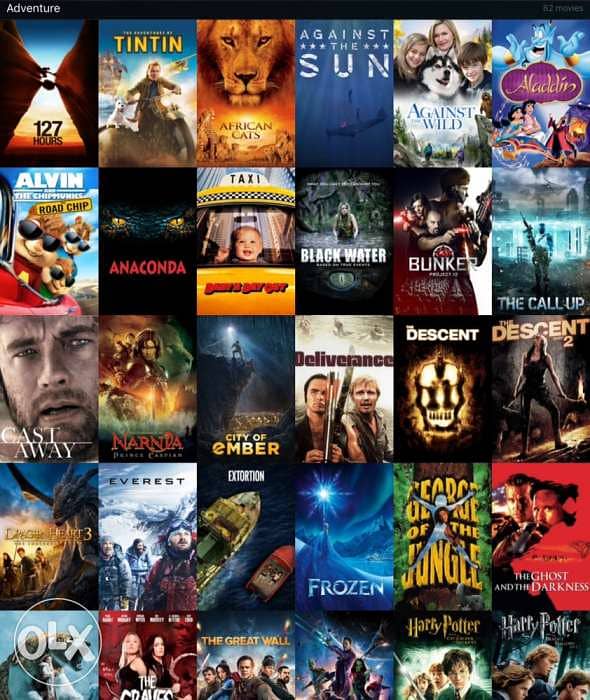 Full HD 1080p Movies and series collection 6