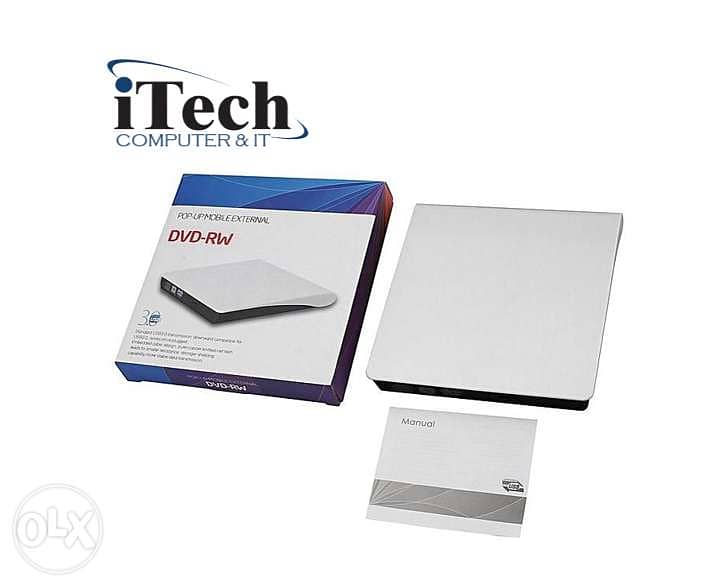 CD/DVD-RW DVD Writer Drive USB 3.0 External 0