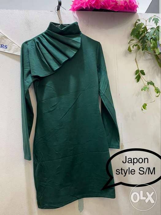 Green dress S / M 0