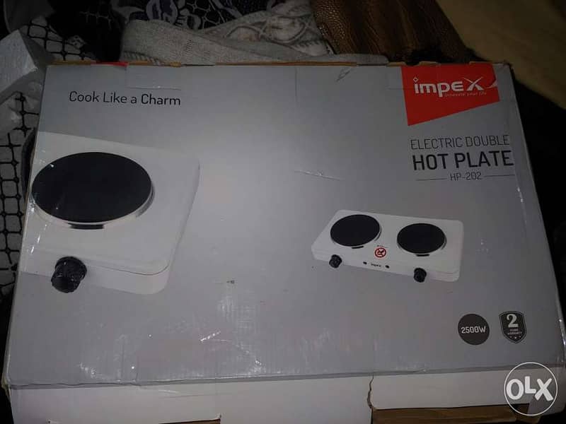 Impex hot plate 2500w from dubai. . barely used. . sell or trade 0