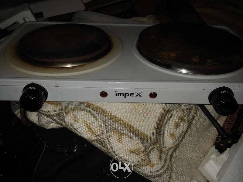 Impex hot plate 2500w from dubai. . barely used. . sell or trade 1