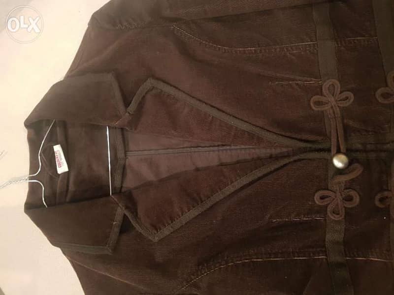 Brown jacket size 38 1