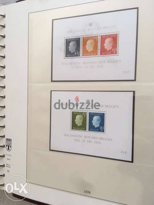 Belgique Stamp collection Timbres Mint + FDC + sheets 6