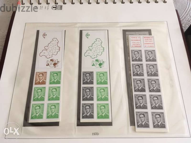 Belgique Stamp collection Timbres Mint + FDC + sheets 7
