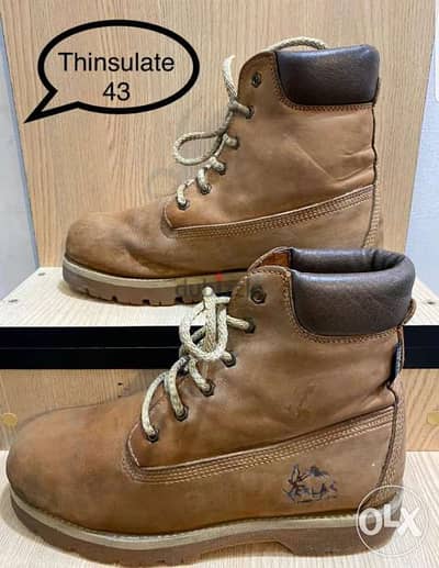 Thinsulate shoes size 43