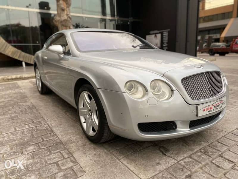 The Bentley Continental GT 2007 V12 Like New 2
