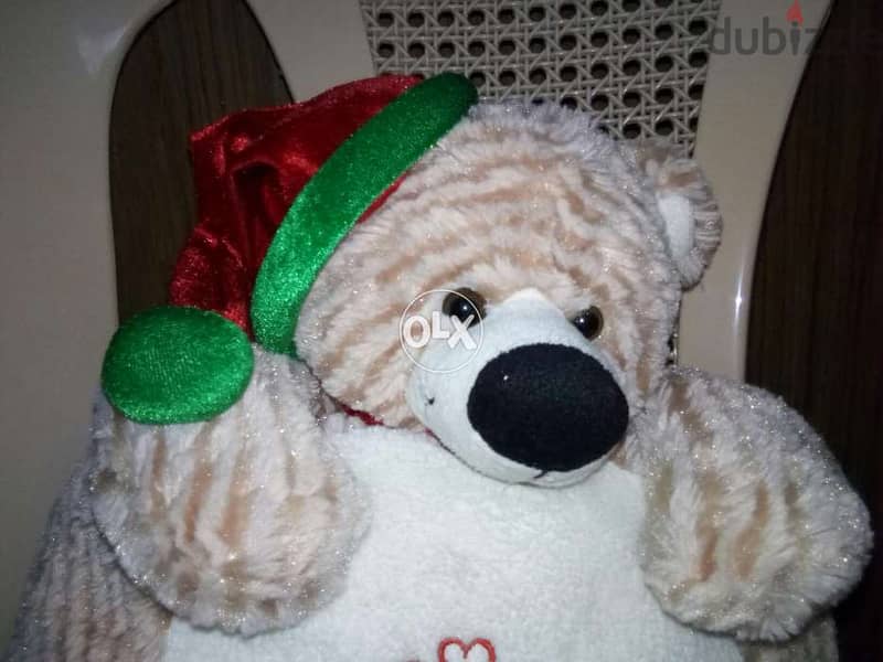 Teddy bear Pillow 2 in 1 Large toy 40 Cm +letter I'LL HERE FOR YOU=10$ 4
